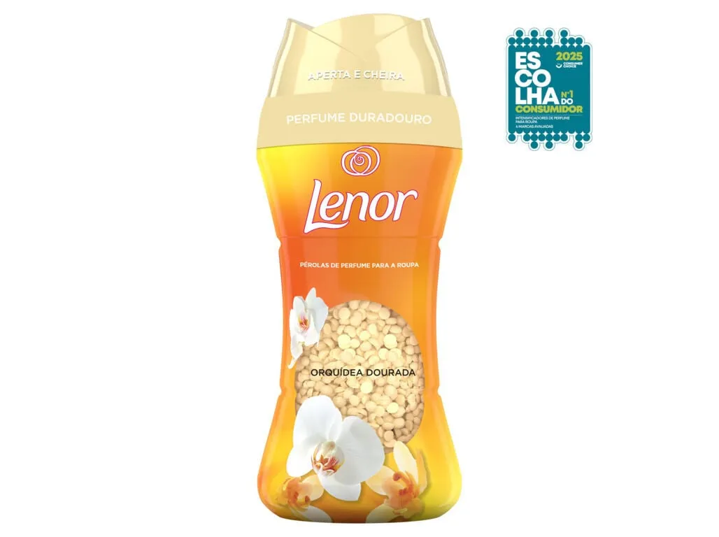Intensificador perfume Lenor pérolas gold orchid 195 g