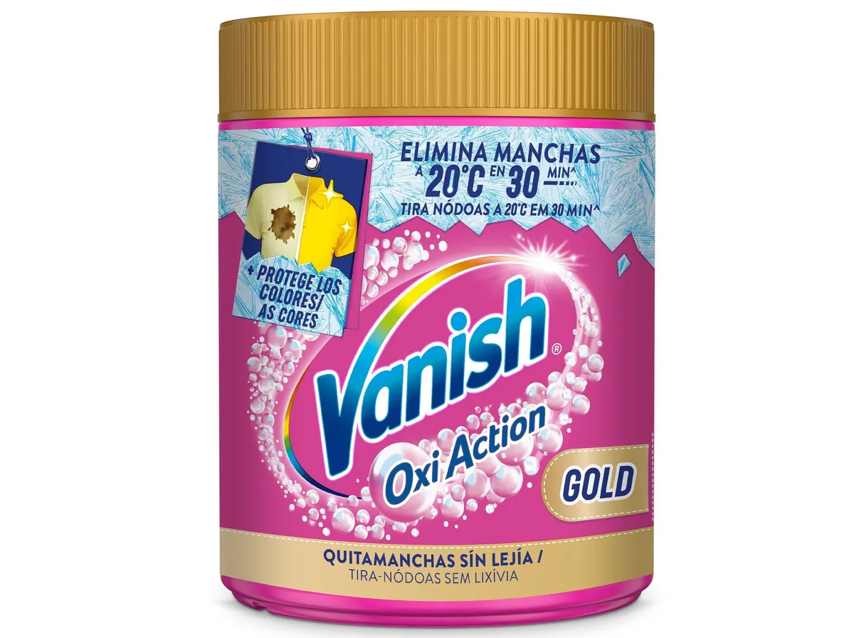 Aditivo tira nódoas pó oxi advance pink Vanish 400 g