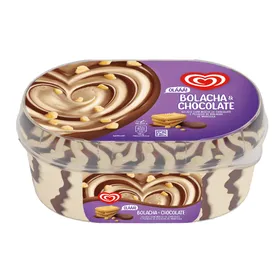 Gelado Bolacha e Chocolate Olá