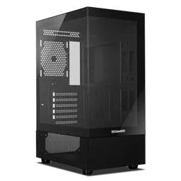 Caixa ATX Nox Hummer Vision Tempered Glass Preta