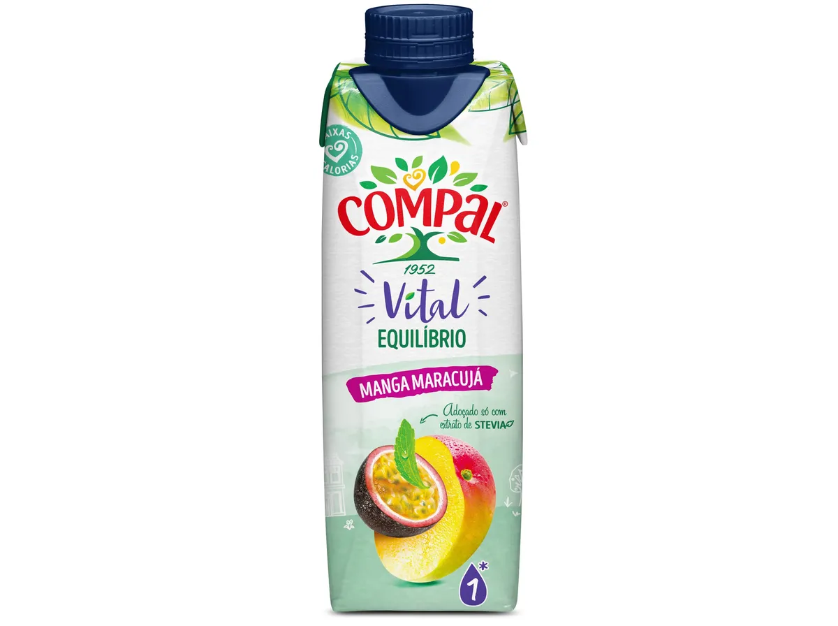 Nectar Compal Vital manga maracujá 0,3 L