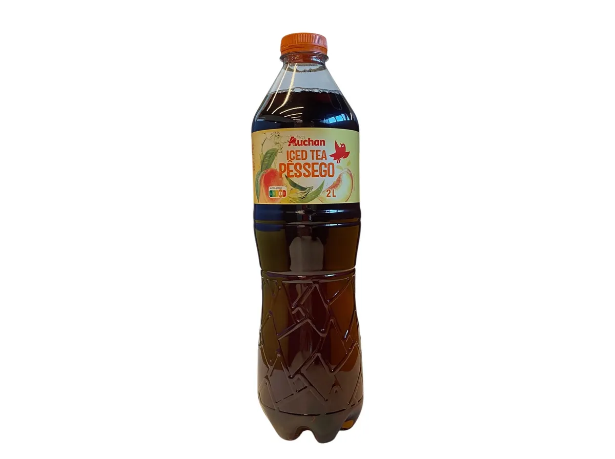 Iced tea Auchan pêssego 2 L
