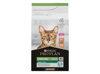 Ração gato PRO PLAN esterilizado salmão 1,5 kg