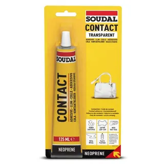Cola Contacto Transparente 125Ml