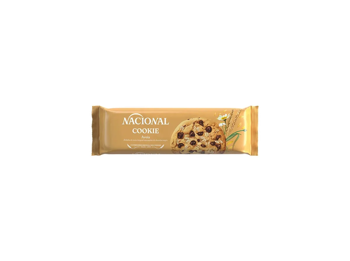 Bolachas cookies Nacional aveia 150 g