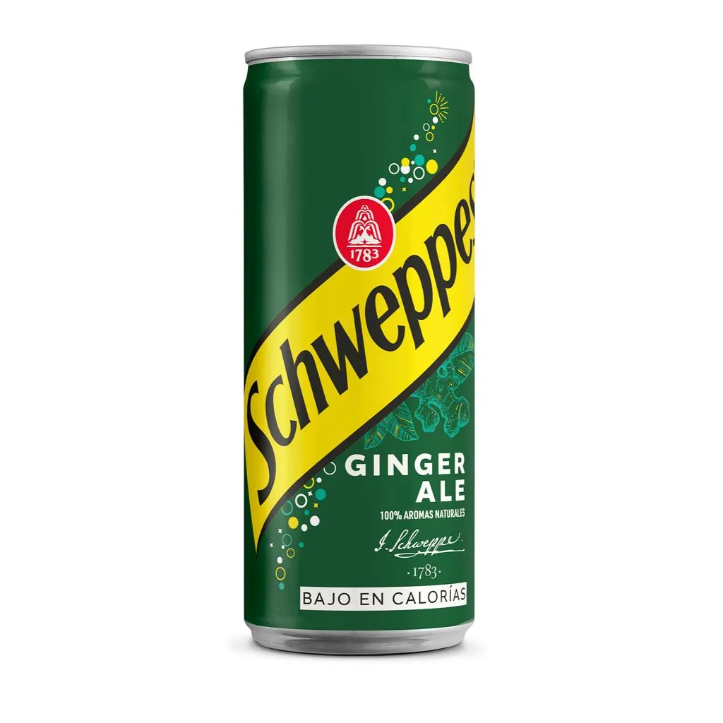 Ginger ale, lata 33 cl