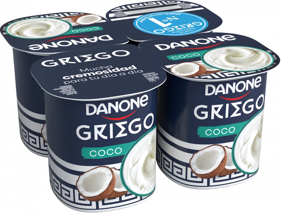 Iogurte Grego Coco Pack 4