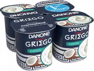 Iogurte Grego Coco Pack 4 Danone