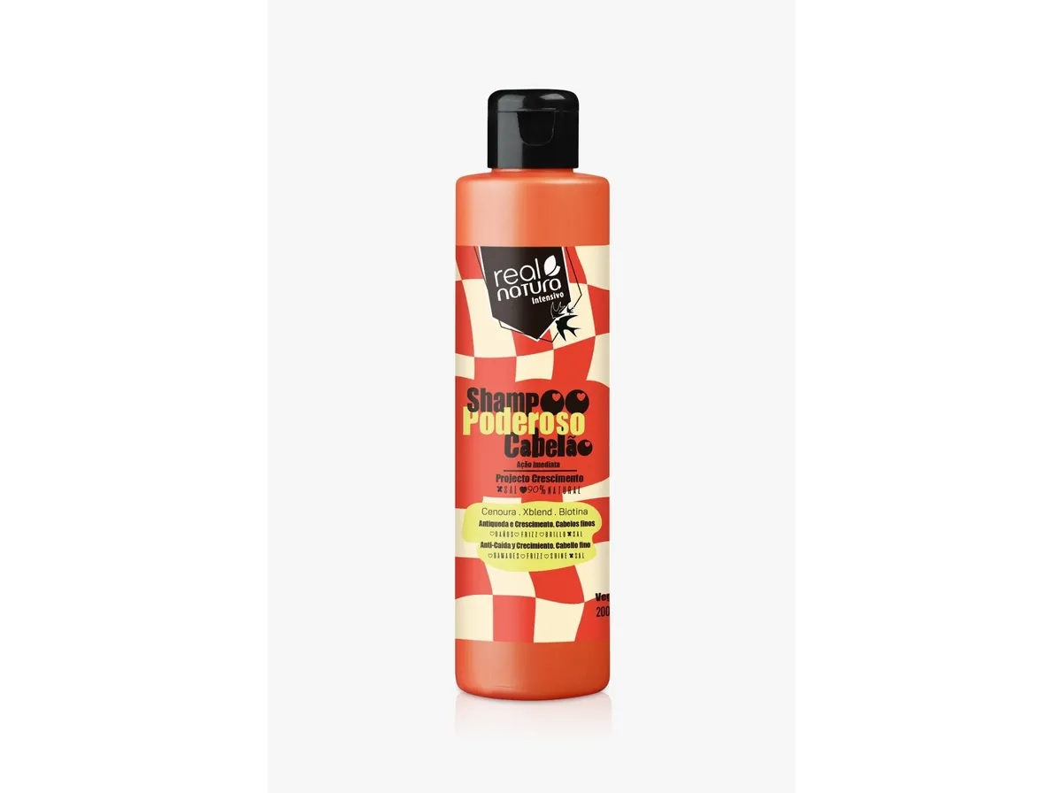 Champô REAL Natura poderoso cabelão 200 ml