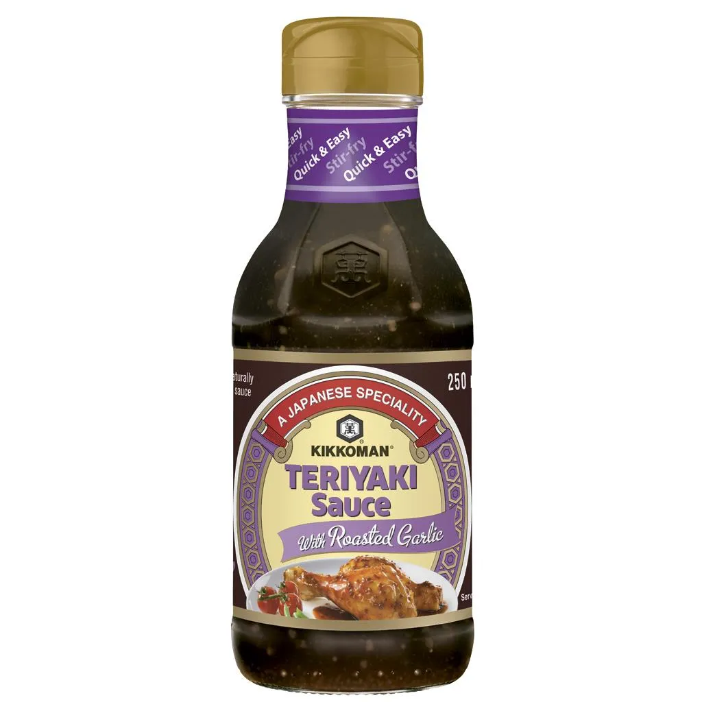 Molho Teriyaki de Alho Torrado, emb. 250 ml