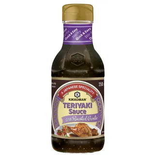 Molho Teriyaki de Alho Torrado, emb. 250 ml Kikkoman