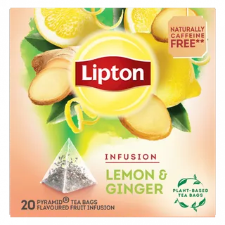 Infusão de Limão e Gengibre Lipton
