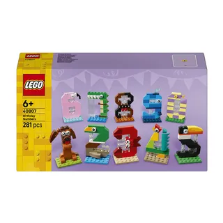 LEGO NUMEROS ANIVERSARIO 40807