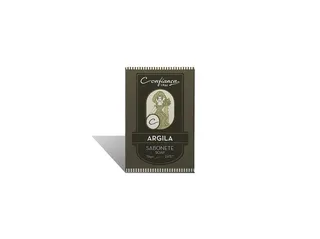 Sabonete Confiança argila cinza 75 g