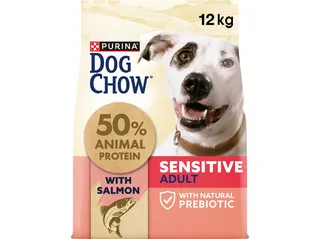 Ração para cão DOG CHOW sensitive salmão 12 kg