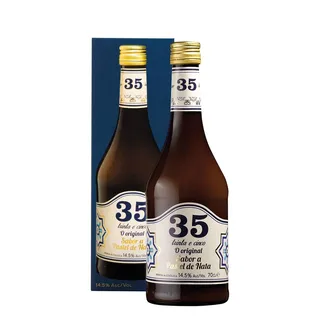 Licor de pastel de nata, garrafa de 700 ml Licor 35