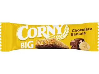 Barras de cereais Corny chocolate e banana 50 g