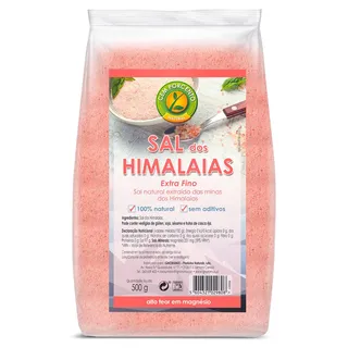 Sal dos himalaias extra fino, 500g Cemporcento