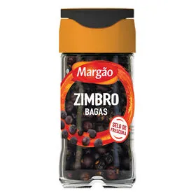 Bagas de Zimbro em Frasco Margão