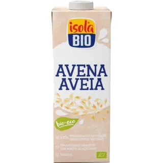 Bebida de Aveia Biológica embalagem 1 L - Isola Bio