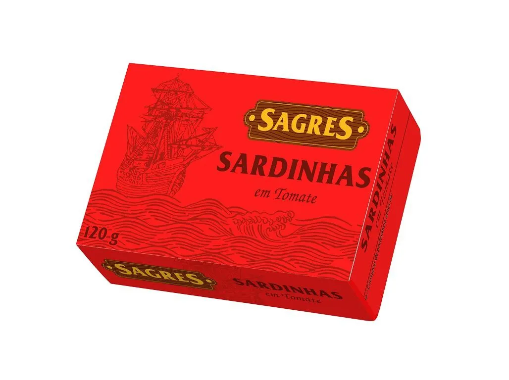 Sardinhas em tomate Sagres 120 (84)g