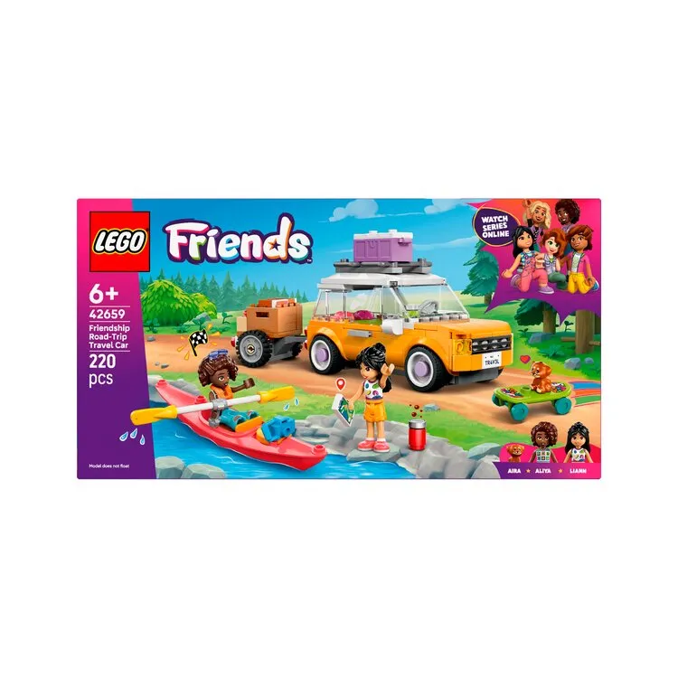 LEGO CARRO VIAGEM FERIAS 42659