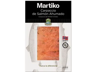 Carpaccio salmão Martiko fumado 80 gr