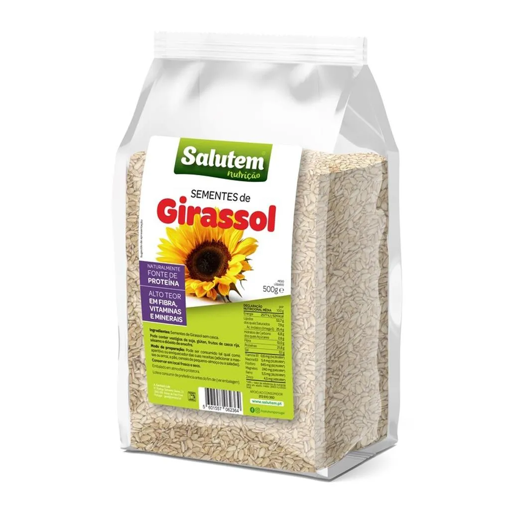 Sementes Girassol, emb. 500 gr
