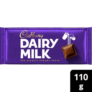 Tablete de Chocolate de Leite Dairy Milk Cadbury