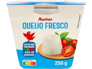 Queijo fresco Auchan light 250 g