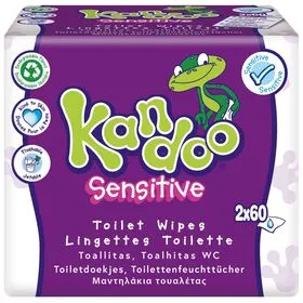 Toalhitas Criança WC Sensitive Kandoo