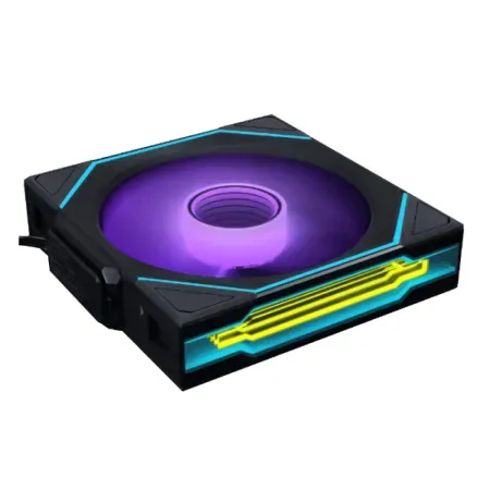 Ventoinha Lian Li UNI FAN SL140 Infinity Wireless RGB PWM Preto 140mm