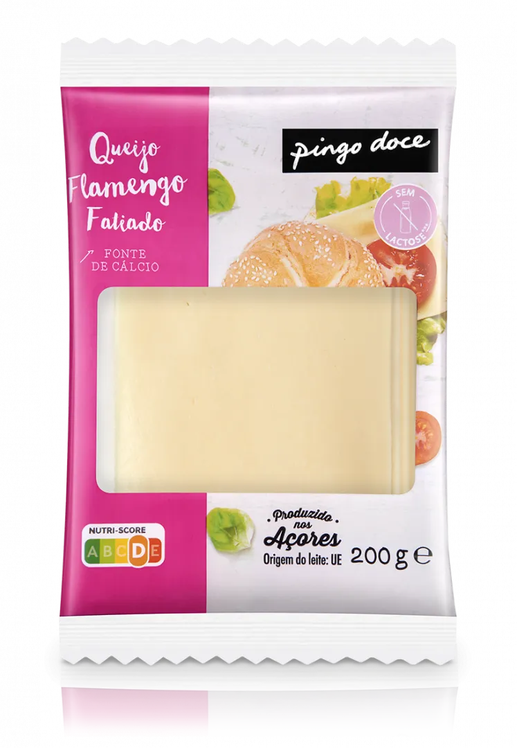 Queijo Flamengo Fatiado