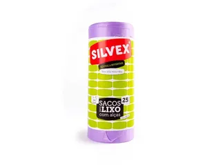 Sacos Silvex lixo 20 L 25un