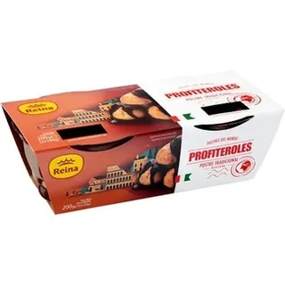 Profiteroles Pack 2 unidades embalagem 100 g - Reina