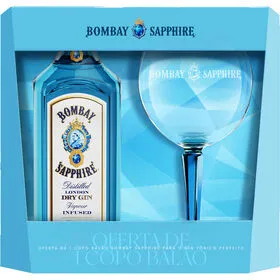 Bombay Gin Sapphire Design com Copo