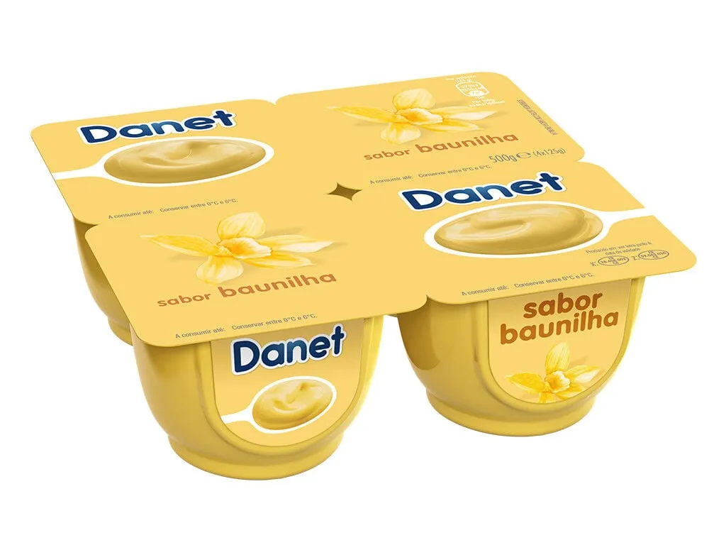 Sobremesa Láctea de Baunilha Pack 4