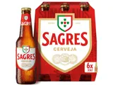 Cerveja Sagres branca 6 x 0,33 L