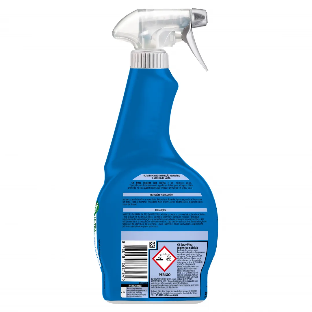 Spray Ultra Higiene com Lixivia