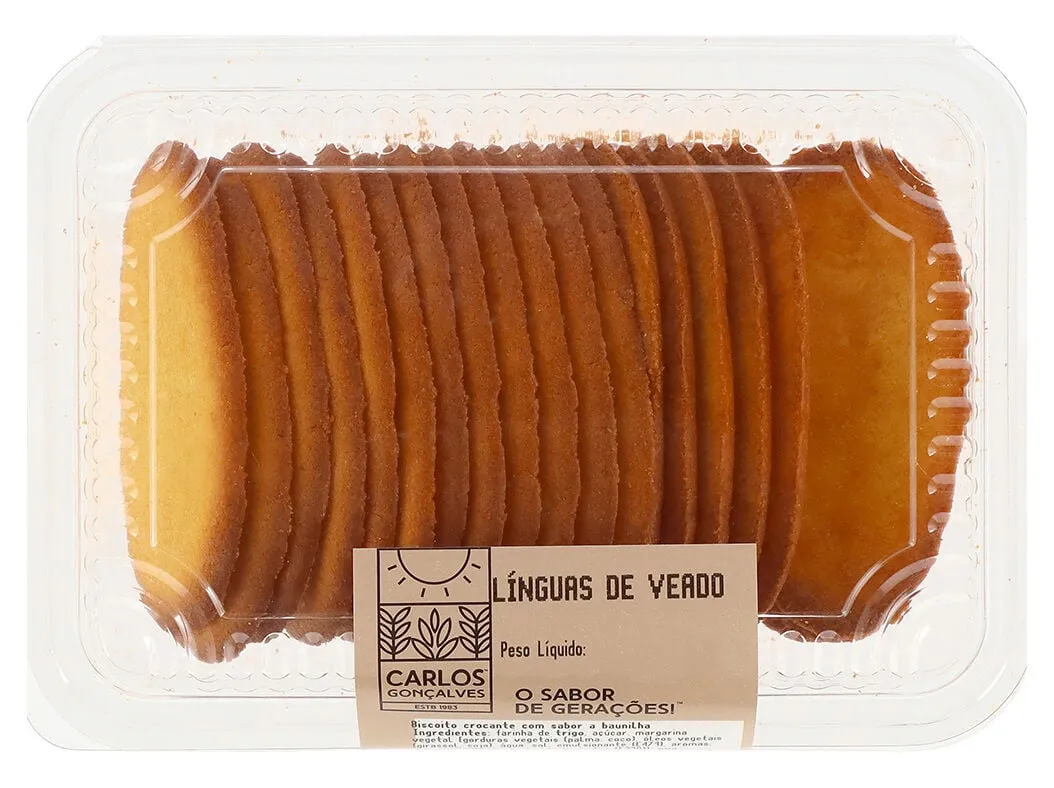 Línguas veado 240 g