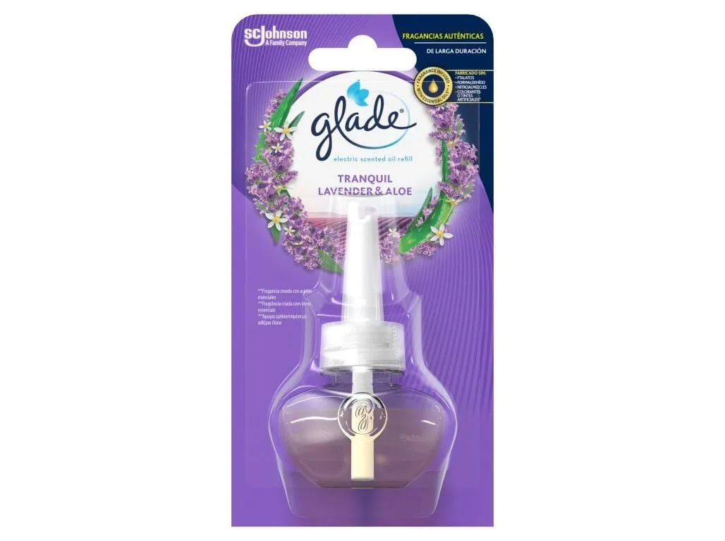 Ambientador Glade recarga lavanda 20 ml
