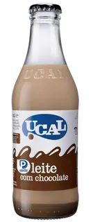 Leite Ucal com chocolate garrafa 250 ml