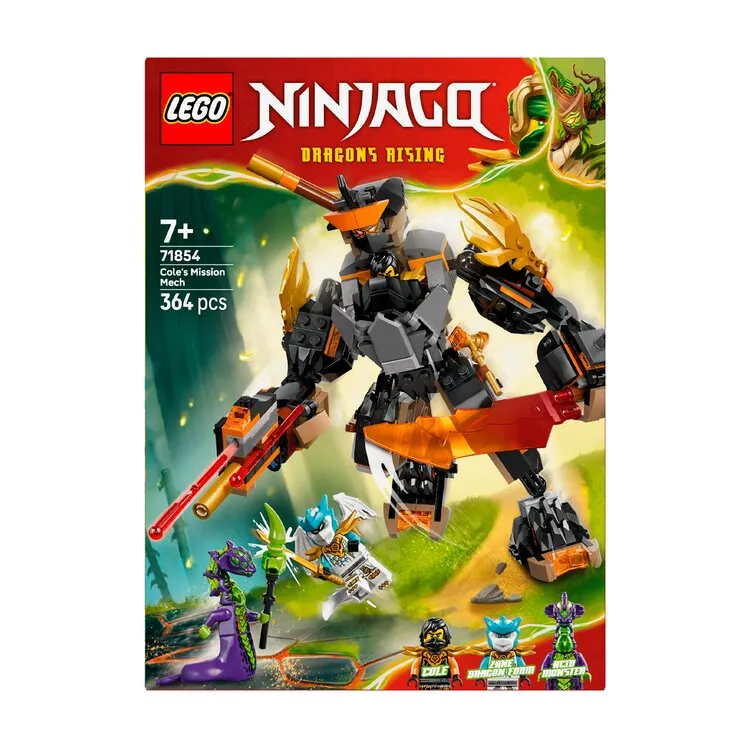 LEGO ROBO COLE ZANE DRAGAO 71854