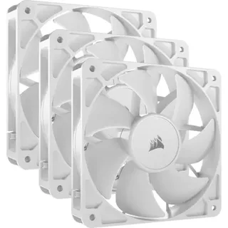 Ventoinha Corsair RS120 PWM Branca 120mm (Pack 3)