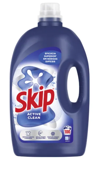 Detergente Máquina Roupa Líquido Active Clean