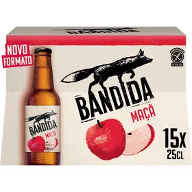 Sidra com Álcool Maçã Bandida