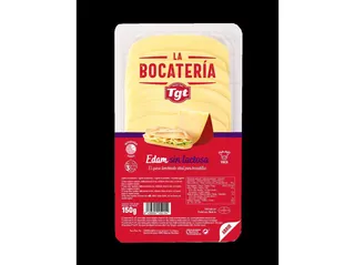 Queijo edam sem lactose LA Bocateria fatias 150 g