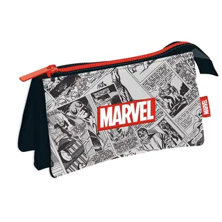 Estojo Triplo 21Cm Marvel
