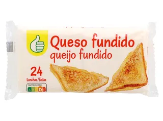 Queijo fundido auchan essencial fatias 450 g POLEGAR