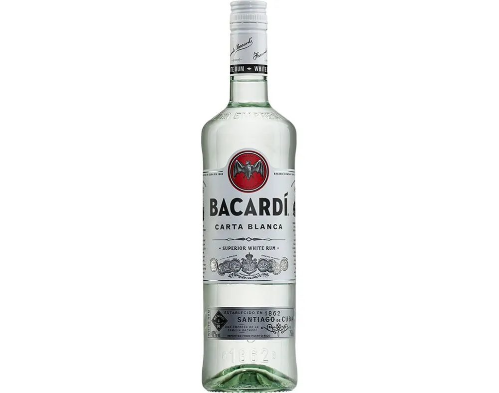Rum Bacardi carta blanca 0,70 L